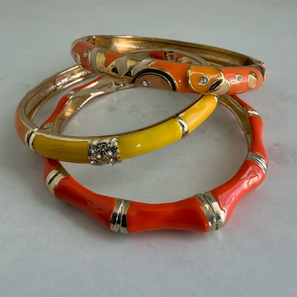 Nordstrom  Enamel Bracelet Set